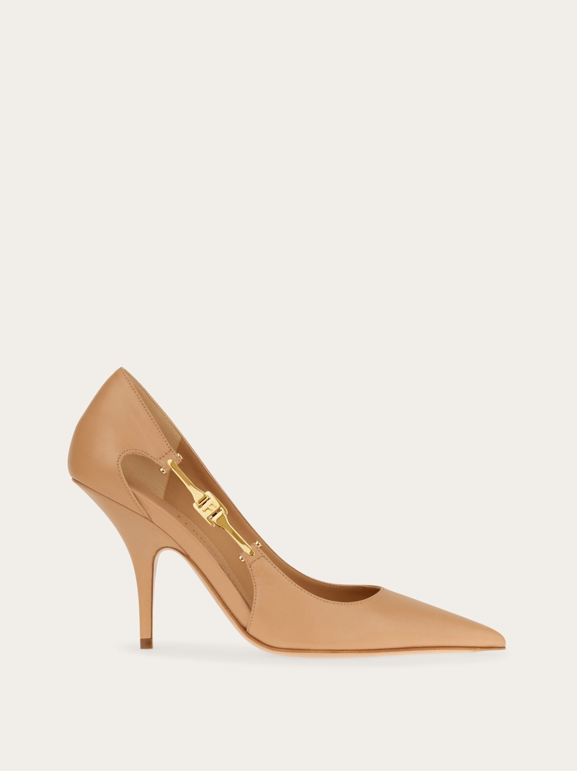 Ferragamo F buckle pump - Image 1